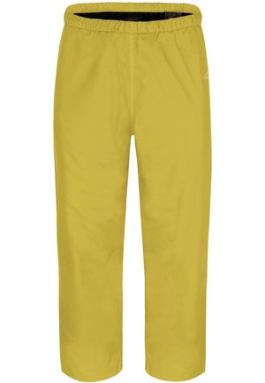 WASSERDICHTE GEFÜTTERTE Matschhose mit Fleece - Regenhose - gelb