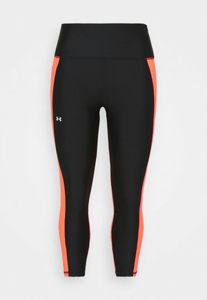 PANEL WOW ANKLE LEG - Leggings - black/pink
