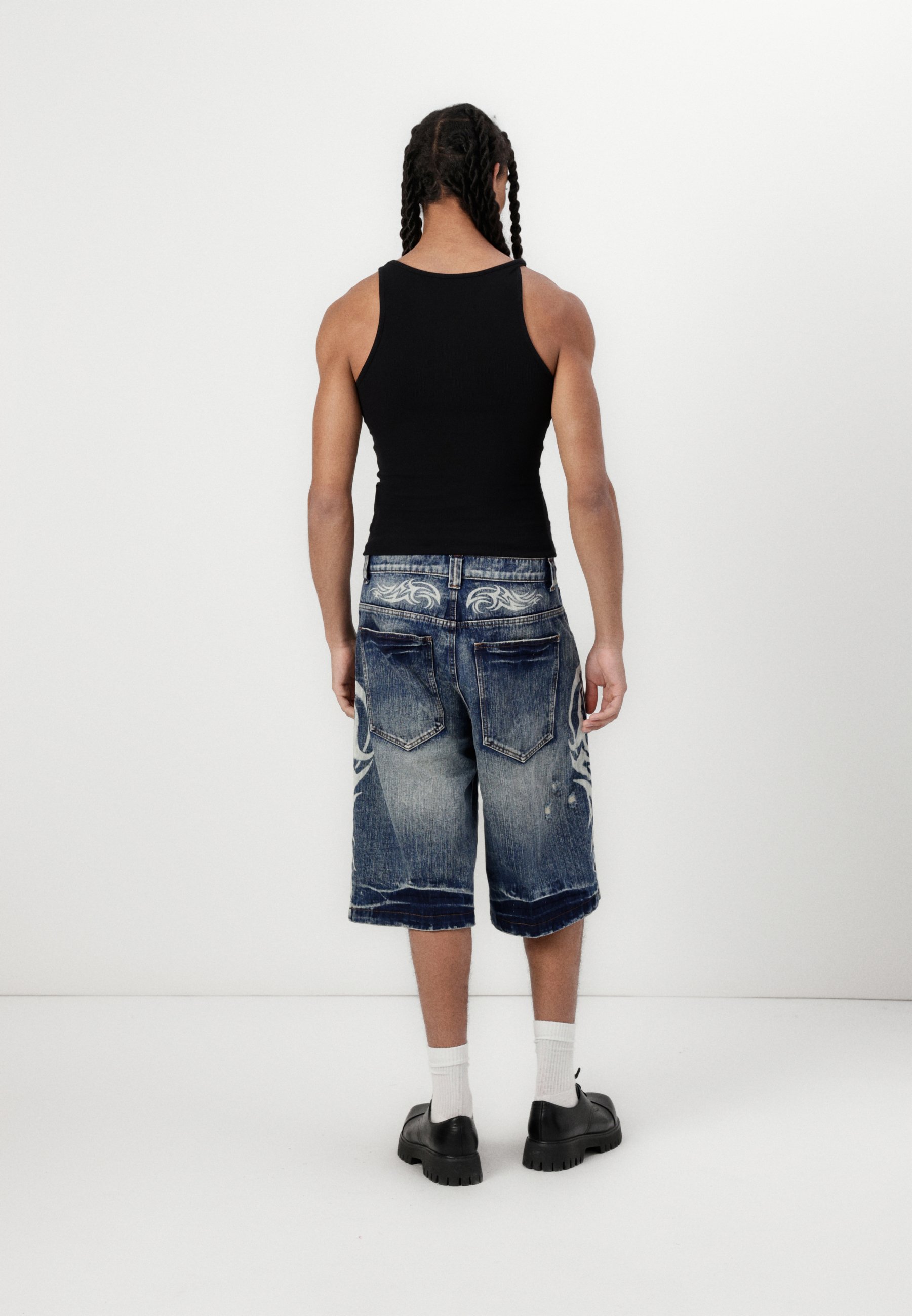Jaded London VINTAGE BLADE COLOSSUS JORTS UNISEX - Denim