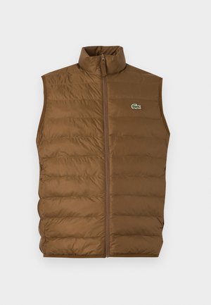 Lacoste, Waistcoat - mascara brown