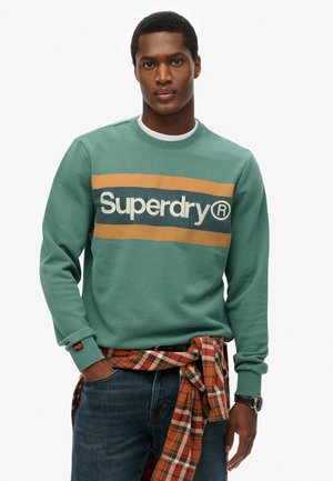 CORE LOGO CREW - Sudadera - international pine