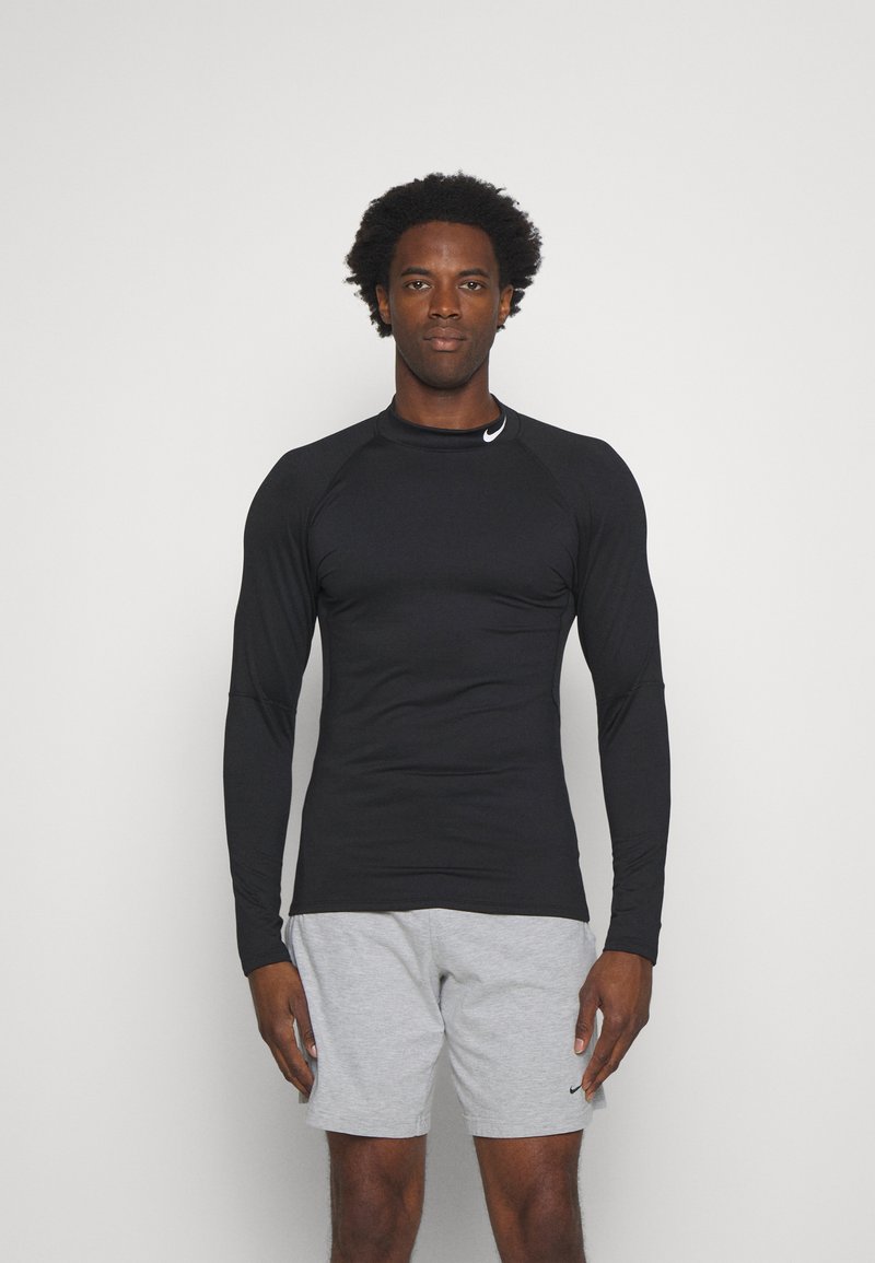 Nike Performance - WARM MOCK - Majica z dolgimi rokavi - black/white, Povečajte