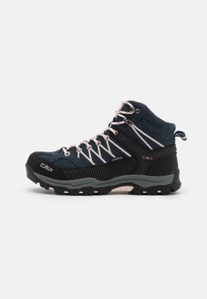 RIGEL MID TREKKING WP - Hikingsko - asphalt/rose