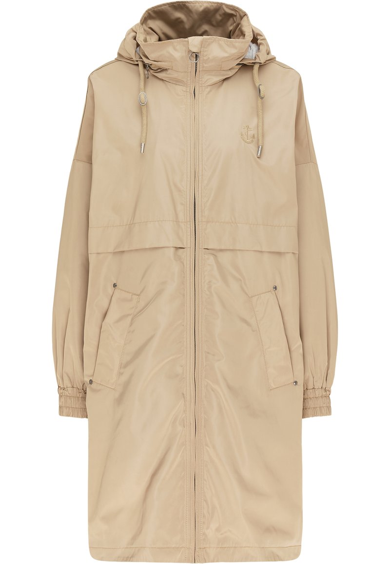 dreimaster Parka beige mêleerd