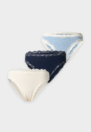 Lindex 3 PACK - Stringid - light dusty blue