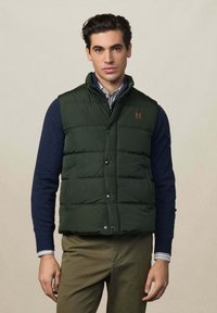 Hackett London Veste sans manches - duck green