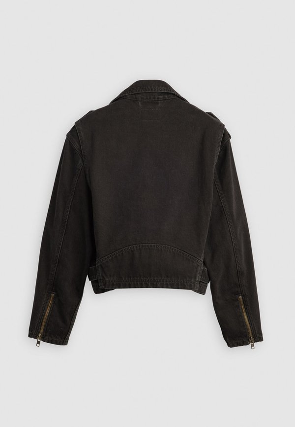 PRIDE DENIM MOTO JACKET UNISEX - Denim jacket - bike night4