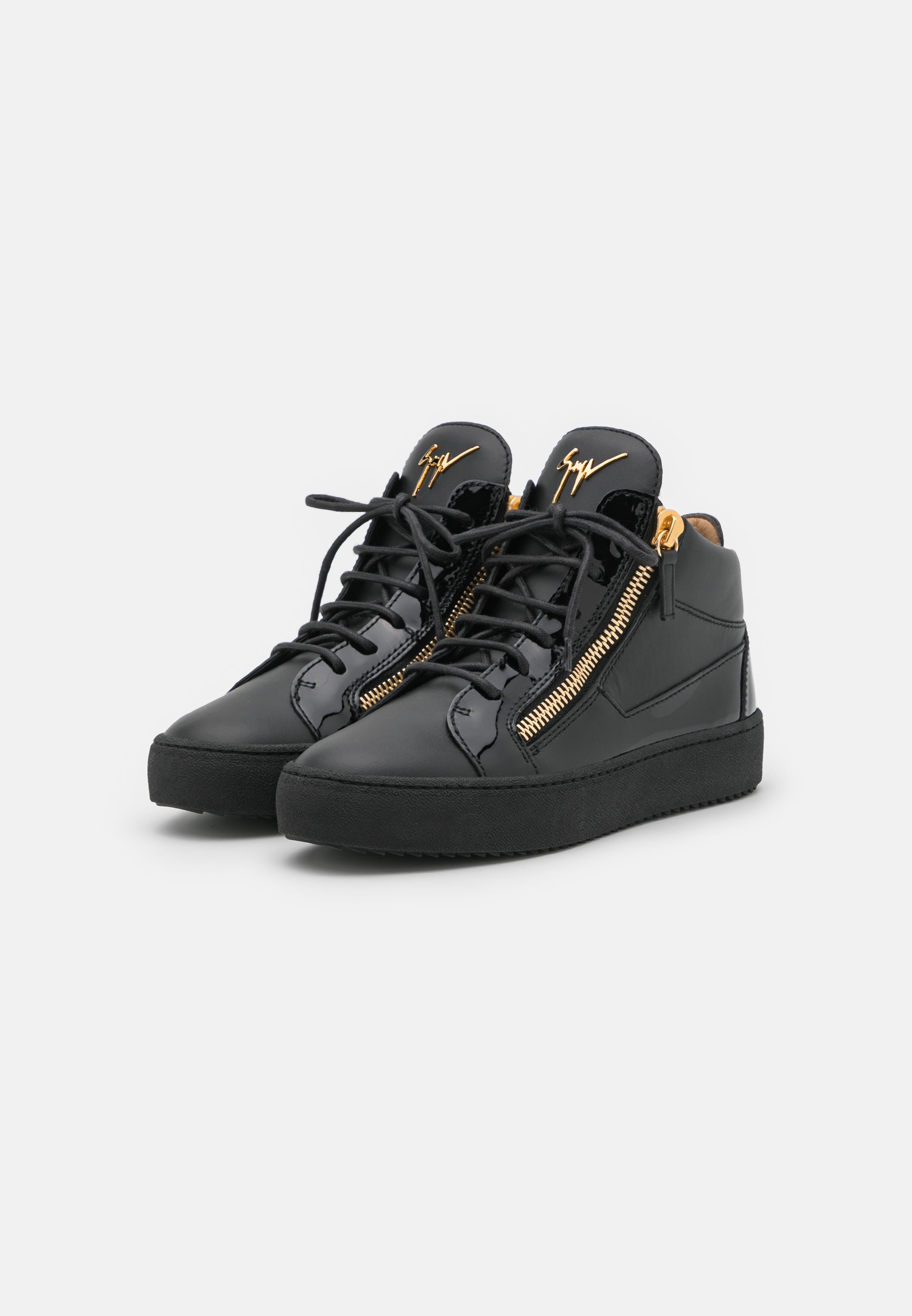 Giuseppe Zanotti MID TOP - Sneakers hoog - nero/Zwart - Zalando.nl