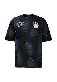19V69 Italia - MAURO LION - Print T-shirt - black Thumbnail Image 1