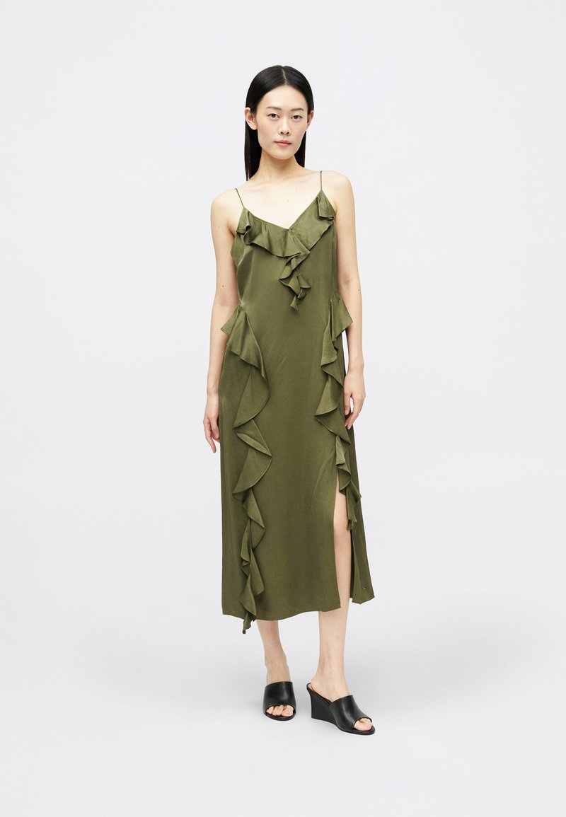 tommy hilfiger olive green dress - Day dress atf-kg-06.30.26