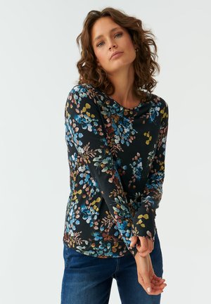 ATERA  - Long sleeved top - navy blue