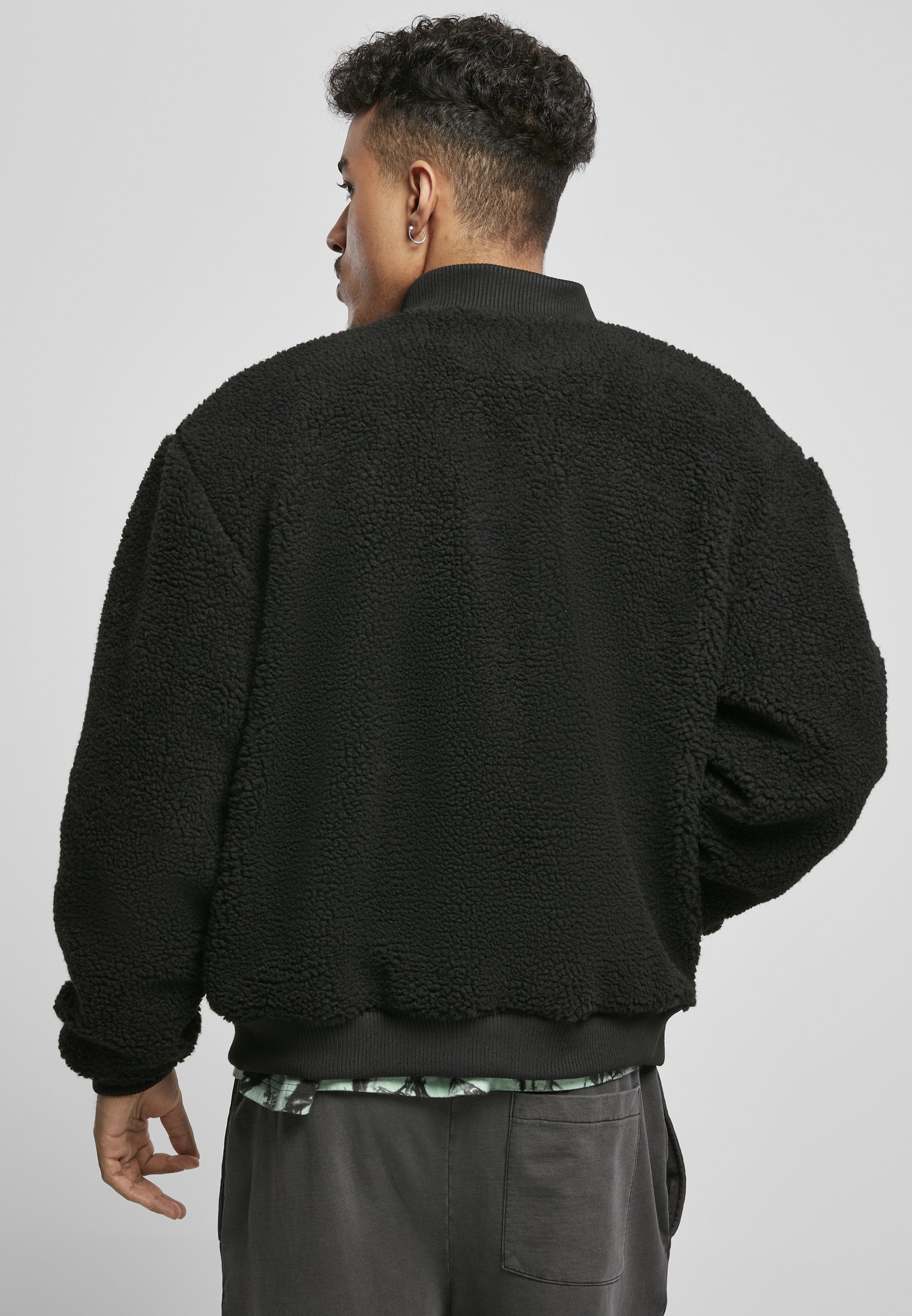 Urban Classics BOXY - Bomberjacke - black/schwarz - Zalando