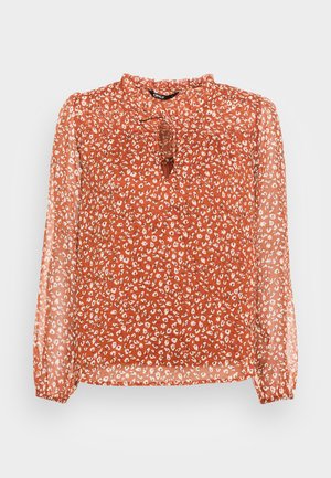 ONLY, ONLDITSY BLOUSE - Pluus - dark red