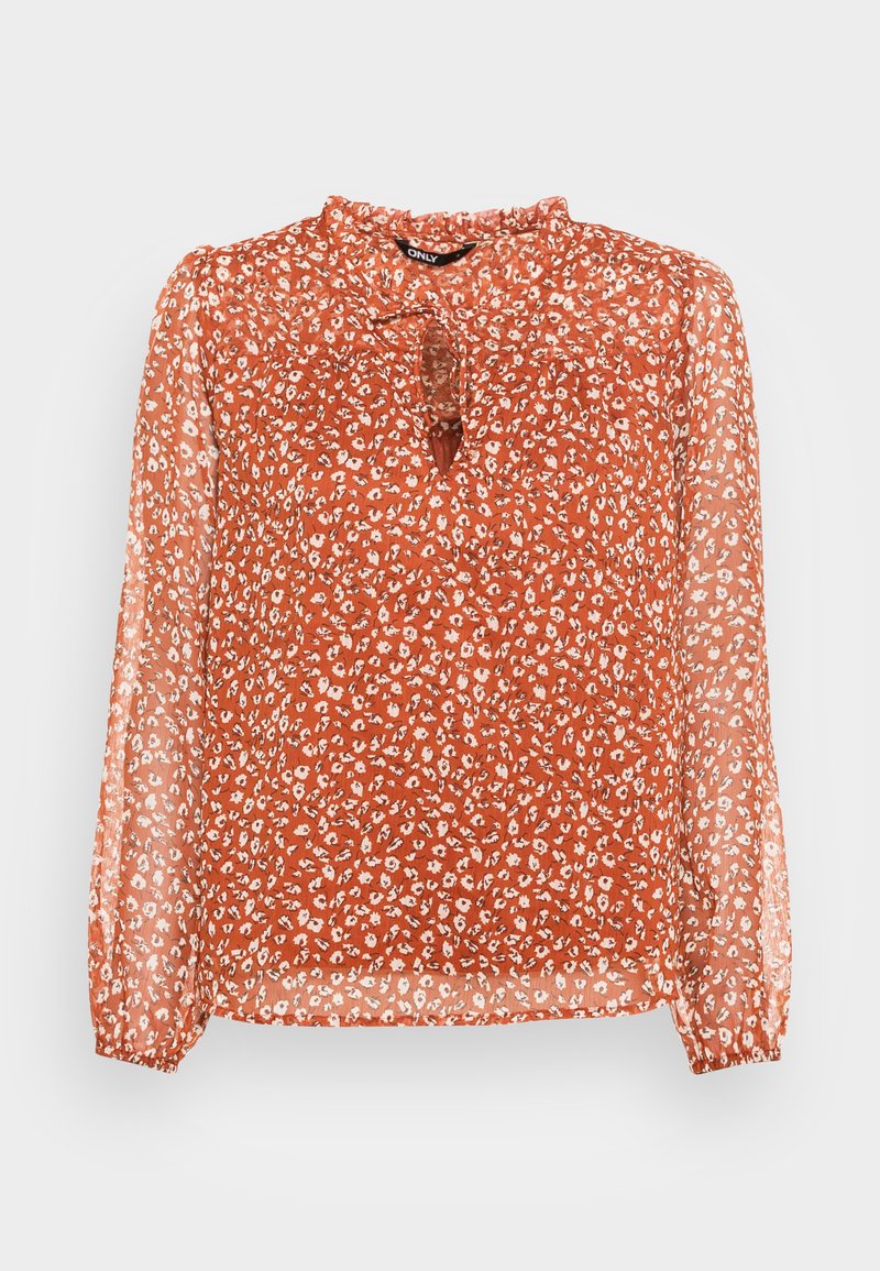Only Blouse donkerrood Only Blouse donkerrood