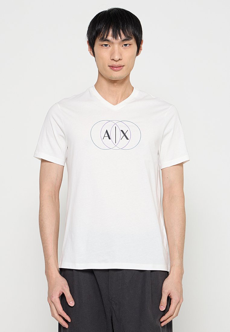 Armani Exchange T-shirt print wit Armani Exchange T-shirt print wit
