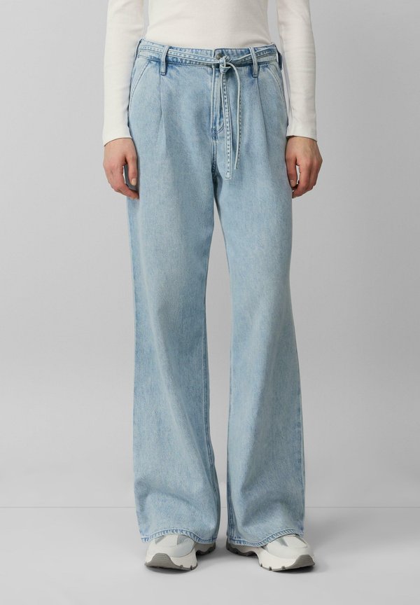 HIGH RISE WIDE - Flared Jeans - blau