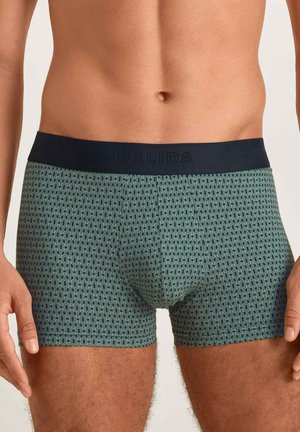 CALIDA Cotton Code Design - Slip Uomo In Cotone, Colore Aquamarine, Taglia 46-48