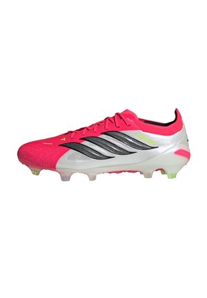 PREDATOR ELITE  - Fußballschuhe für festen Untergrund - lucid red   core black   cloud white