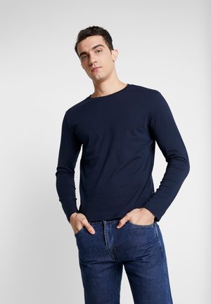 PI-YT-BAS0-0122 LONG SLEEVE TEE / 802 - BLACK - Maglietta a manica lunga - dark blue