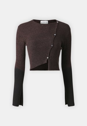 BLANCHE Cardigan - hot fudge