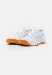 ASICS - UPCOURT 5 - Scarpe da pallavolo - white/pure silver - 1