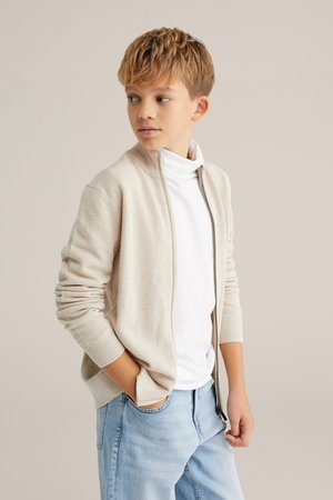 WE Fashion BLUE RIDGE - Kardigán - beige