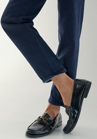 Massimo Dutti Jeans slim fit - dark blue