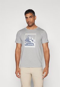 Columbia CSC™ SEASONAL LOGO TEE - Apdrukāts T-krekls - grey heather