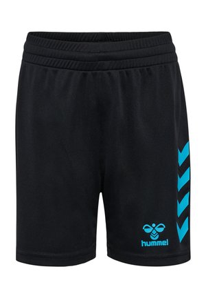 Korte sportsbukser - black neon blue