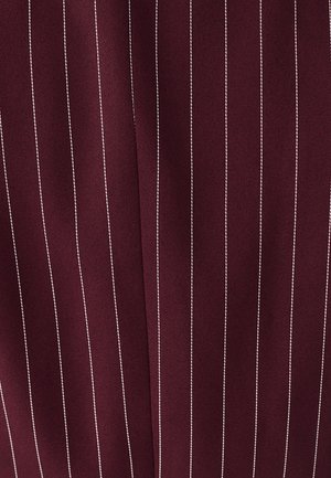WILLA, VEST - Weste - plum pinstripe