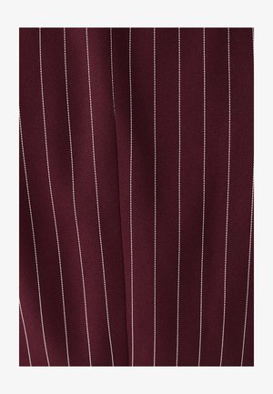 WILLA, VEST - Chaleco - plum pinstripe