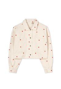 Kaotiko POCKETS MULTIHEART - Traper jakna - ivory