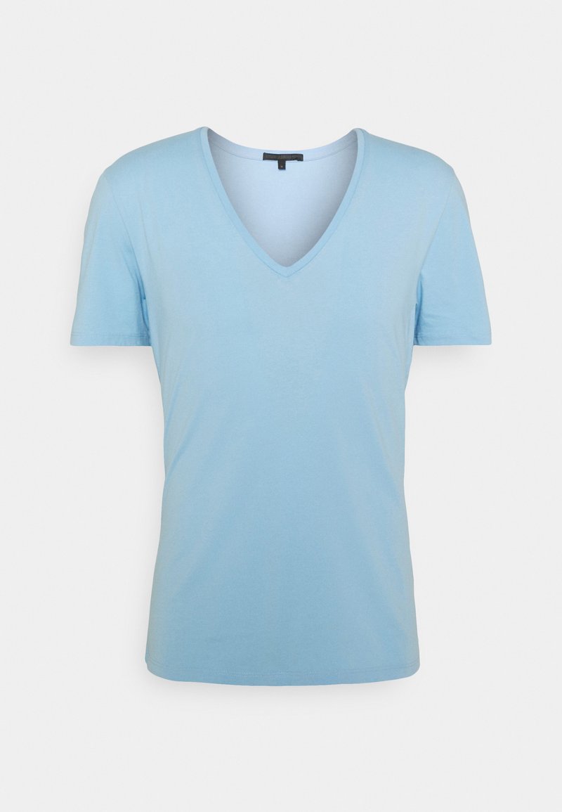 Herren T-Shirts basic | DRYKORN QUENTIN T-Shirt basic blau - IT02363 Herren T-Shirts basic | DRYKORN QUENTIN T-Shirt basic blau - IT02363