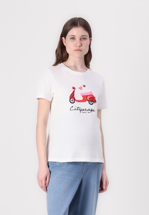 OLMKITA LIFE HEART - Print T-shirt