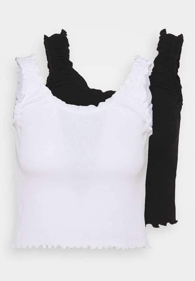 2 PACK - Toppe - black/white