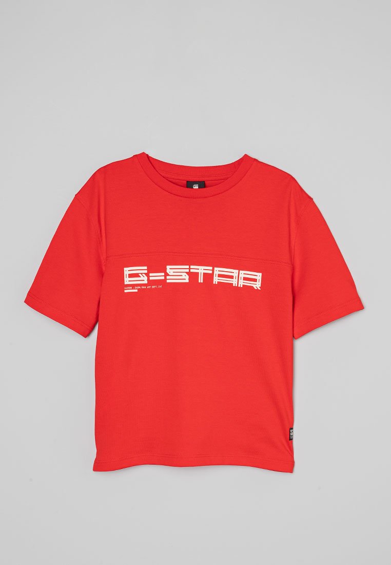 G-Star T-shirt print rood G-Star T-shirt print rood