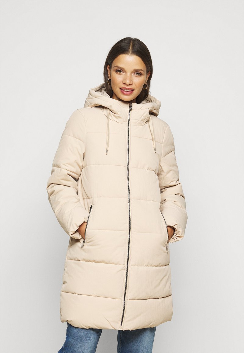 ONLY Petite ONLDOLLY LONG PUFFER COAT Winter coat humus/beige