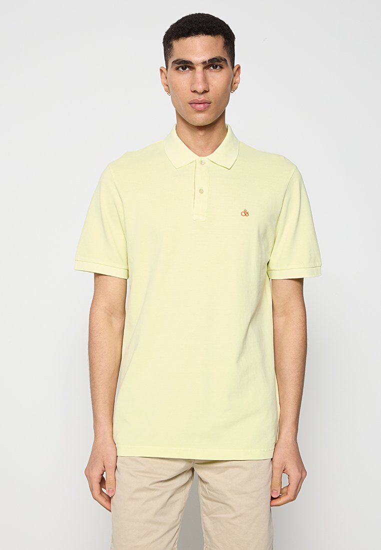 Scotch & Soda Poloshirt geel Scotch & Soda Poloshirt geel