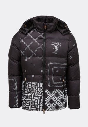 POSTONO SHORT PUFFER JACKET  - Winter jacket - jet black/optic white
