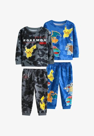 Next, REGULAR FIT - 2 PACK SET - Nachtwäsche Set - blue black pokemon