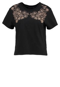 Even&Odd Triko s potiskem - black