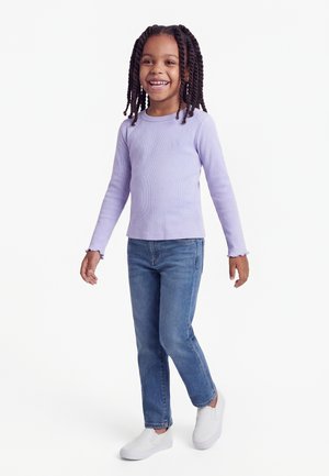 GAP BABY & TODDLER MIX & MATCH RIB T-SHIRT - Pikkade varrukatega topp - violet