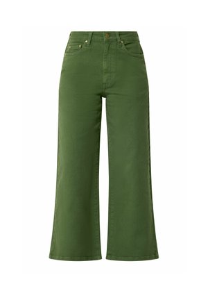 M&Co, WOMEN'S WIDE LEG JEANS - Jeans a zampa - khaki