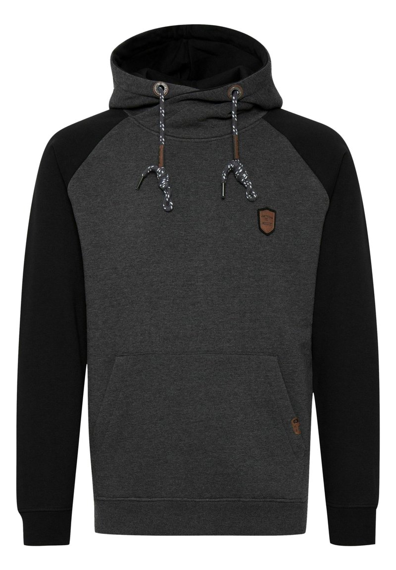 Herren Kapuzenpullover | INDICODE JEANS IDTONEY Kapuzenpullover charcoal mix/grau-meliert - GG67009 Herren Kapuzenpullover | INDICODE JEANS IDTONEY Kapuzenpullover charcoal mix/grau-meliert - GG67009