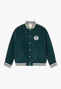 VARSITY JACKET - Bomber Jacket - darkest spruce