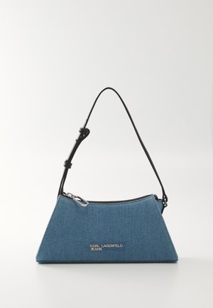 LOGO SHOULDER BAG  - Handbag - bright blue marble