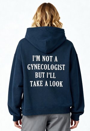 Felpa con cappuccio - dark blue