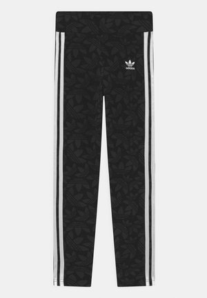Leggings - carbon/black/white