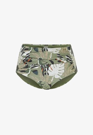 Cellbes of Sweden Bikini-Hose - khaki green patterned