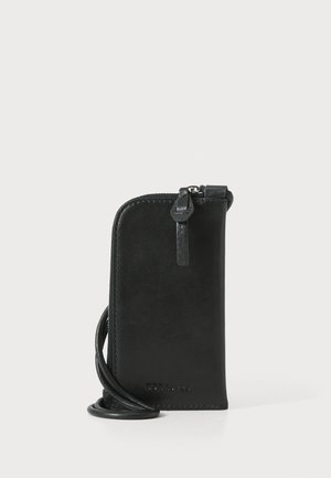 RECTANGULAR WALLET UNISEX - Portemonnee - shiny black
